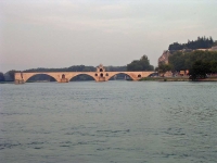 フランス　アヴィニヨンの橋画像